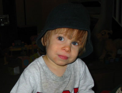 boy in hat
