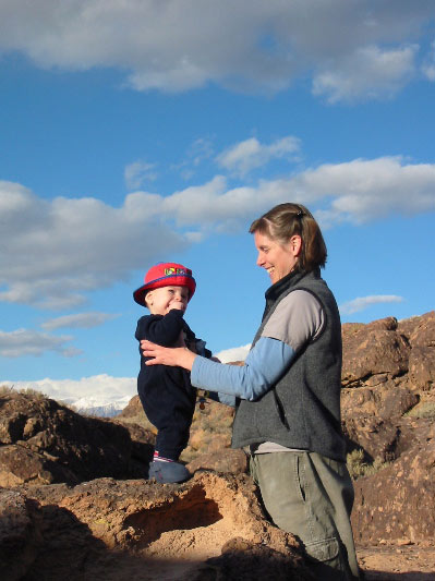 Seb + Mom